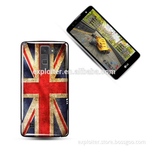 Full protective epoxy custom printed cover for LG Stylus 2 Plus mobile phone cover